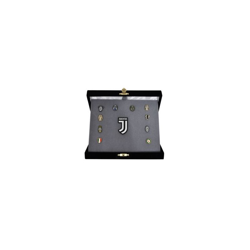 COFANETTO DISTINTIVI MARCHI STORICI JUVENTUS - Benini Shop