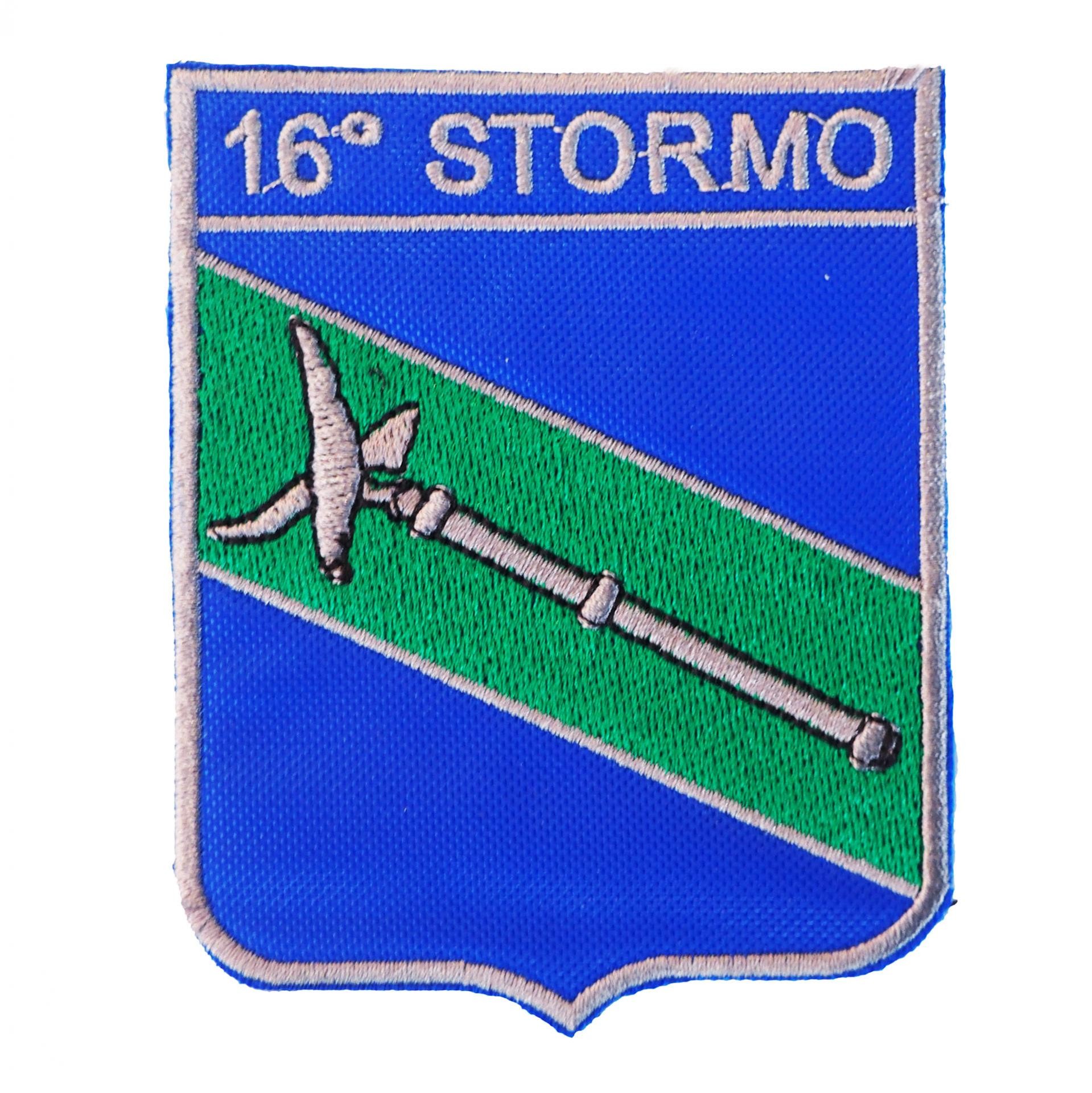 Patch Toppa Ricamata con velcro Aeronautica Militare 31° Stormo