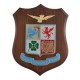 CREST ARALDICO CON STEMMA AERONAUTICA MILITARE MIS CM 22,5 X 17,5