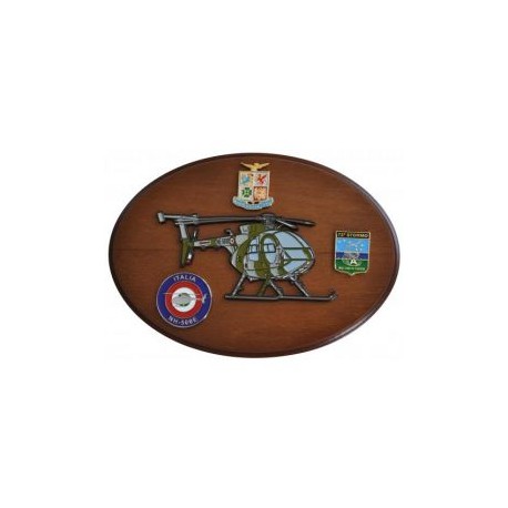 CREST ARALDICO AEREI NH 500E AERONAUTICA MILITARE MIS CM 22,5 X 17,5