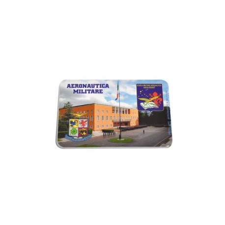 MAGNETE STAMPATO SCUOLA MILITARE AERONAUTICA G. DOUHET