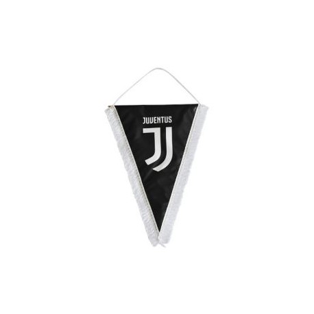 GAGLIARDETTO TRIANGOLARE GRANDE 25X35 CM LOGO UFFICIALE JUVENTUS