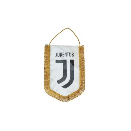 GAGLIARDETTO PENTAGONALE 20X28 CM LOGO UFFICIALE JUVENTUS