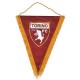 GAGLIARDETTO TRIANGOLARE IN RASO LOGO UFFICIALE TORINO FC 25X35 CM