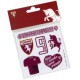 KIT 7 ADESIVI TORINO FC