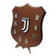 CREST IN LEGNO CON LOGO UFFICIALE E MARCHI STORICI JUVENTUS