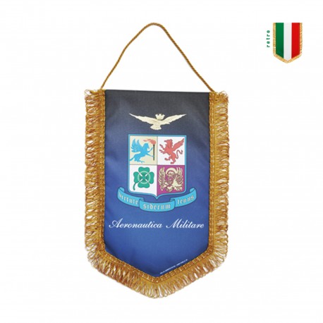 GAGLIARDETTO PENTAGONALE 35X25 CM AERONAU TICA MILITARE