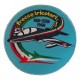 PATCH DISTINTIVO RICAMATA DA CUCIRE Dia 90 MM FRECCE TRICOLORI MB339A PA