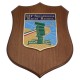 CREST IN METALLO SMALTATO BASE LEGNO CL3 22,50 X 17,50 CM 131 SQ RADAR REMOTA