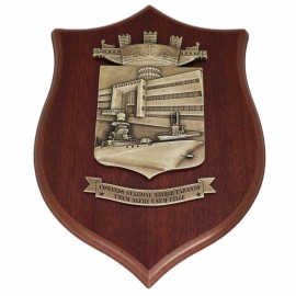 CREST IN METALLO M.M.COMANDO STAZIONE NAVALE TARANTO