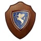 CREST CON STEMMA ARALDICO SMALTATO MIS. CM 20,5X16,7 POLIZIA STRADALE