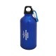 BORRACCIA WATERPROOF CON MOSCHETTONE, IN ALLUMINIO, CAPACITA' 400 ML