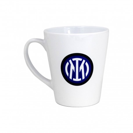 MUG CONICA IN CERAMICA DA COLLEZIONE LOGO UFFICIALE INTER