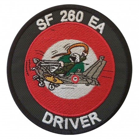 PATCH DISTINTIVO RICAMATO CON VELCRO Dia 90 MM SF260 EA DRIVER