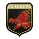 PATCH GOMMATA CON VELCRO 65X85 MM 6 STORMO