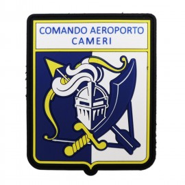 PATCH GOMMATA 9X7 CM CON VELCRO COMANDO AEROPORTO CAMERI