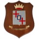 CREST ARALDICO 8° RGT. BERSAGLIERI ESERCITO ITALIANO MIS CM 22,5 X 17,5