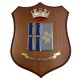 CREST ARALDICO 9° RGT. ARTIGLIERIA PESANTE CAMPALE ROVIGO ESERCITO ITALIANO MIS CM 22,5 X 17,5