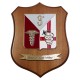 CREST ARALDICO 11° RGT. BERSAGLIERI ESERCITO ITALIANO MIS CM 22,5 X 17,5