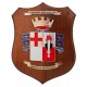 CREST ARALDICO 28° RGT. PAVIA ESERCITO ITALIANO MIS CM 22,5 X 17,5