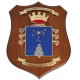 CREST ARALDICO 44° RGT. TRASMISSIONI ESERCITO ITALIANO MIS CM 22,5 X 17,5