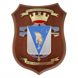 CREST ARALDICO 183° RGT. PARACADUTISTI NEMBO ESERCITO ITALIANO MIS CM 22,5 X 17,5