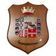 CREST ARALDICO 186° RGT. PARACADUTISTI FOLGORE ESERCITO ITALIANO MIS CM 22,5 X 17,5