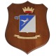 CREST ARALDICO RGT. SAVOIA CAVALLERIA ESERCITO ITALIANO MIS CM 22,5 X 17,5