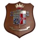 CREST ARALDICO BTG. LOGISTICO AOSTA ESERCITO ITALIANO MIS CM 22,5 X 17,5