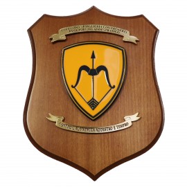 CREST ARALDICO 1° GRUPPO ARTIGLIERIA DA MONTAGNA ESERCITO ITALIANO MIS CM 22,5 X 17,5