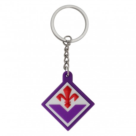 PORTACHIAVI IN PVC LOGO UFFICIALE FIORENTINA