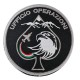 PATCH DISTINTIVO RICAMATO CON VELCRO Ø 90 MM UFFICIO OPERAZIONI AVIANO