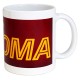 MUG INTERNO BIANCO STAMPA GIALLO ROSSA SCRITTA AS ROMA