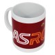 MUG INTERNO BIANCO STAMPA GIALLO ROSSA SCRITTA AS ROMA