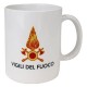 MUG IN CERAMICA DA COLLEZIONE VIGILI DEL FUOCO DIAMETRO 8X9,5 CM