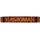 SCIARPA IN JAQUARD MONOFACCIALE AS ROMA