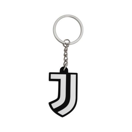 PORTACHIAVI GOMMA MORBIDA LOGO UFFICIALE JUVENTUS