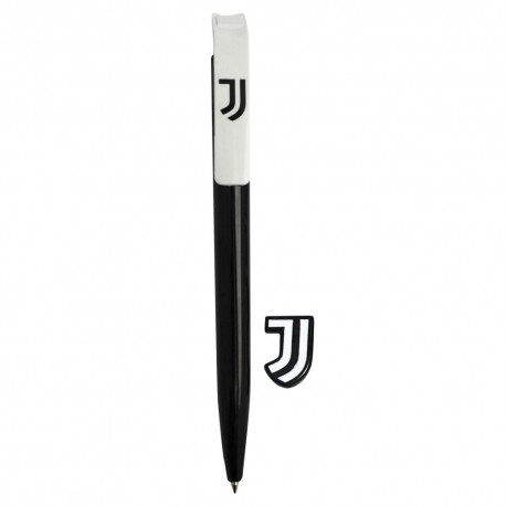 SET PENNA E DISTINTIVO LOGO UFFICIALE JUVENTUS