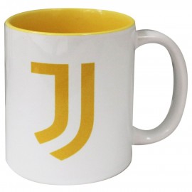 MUG IN CERAMICA CON INTERNO GIALLO JUVENTUS