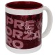 MUG IN CERAMICA INTERNO BORDEAUX SEMPRE FORZA TORO