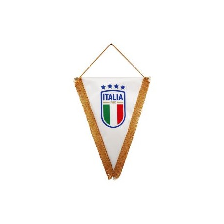 GAGLIARDETTO TRIANGOLARE 17X14 CM FIGC