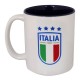 MUG IN CERAMICAFIGC CON INTERNO COLORATO BLU