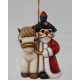 STATUETTA CARABINIERE BABBO CON CAVALLO THUN H 8CM