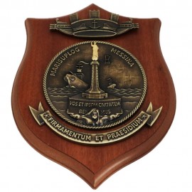 CREST IN METALLO M.M. MARISUPLOG