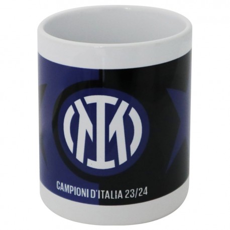 TAZZA IN CERAMICA STELLE NERAZZURRE CAMPIONI D'ITALIA