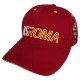 CAPPELLO SABBIA RICAMATO AS ROMA NOI SIAMO ROMA