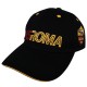 CAPPELLINO BASEBALL NERO ASROMA