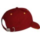 CAPPELLINO RICAMATO BORDEAUX LOGO ROMA