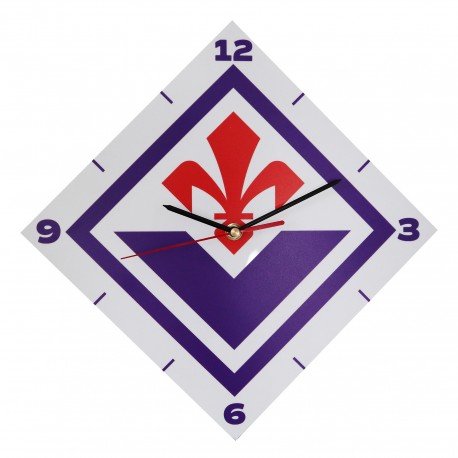 OROLOGIO DA PARETE IN PLEXIGLASS FIORENTINA