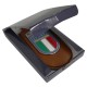 CREST CON PLACCA METALLICA MONTATA SU LEGNO 20X16 CM FIGC